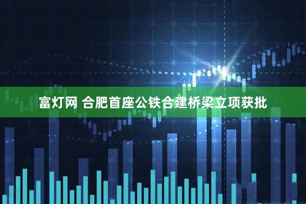 富灯网 合肥首座公铁合建桥梁立项获批