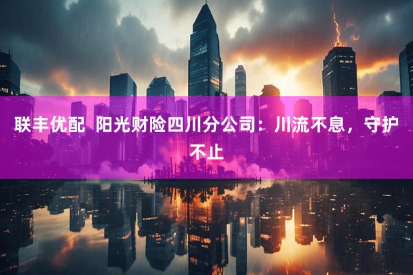 联丰优配  阳光财险四川分公司：川流不息，守护不止